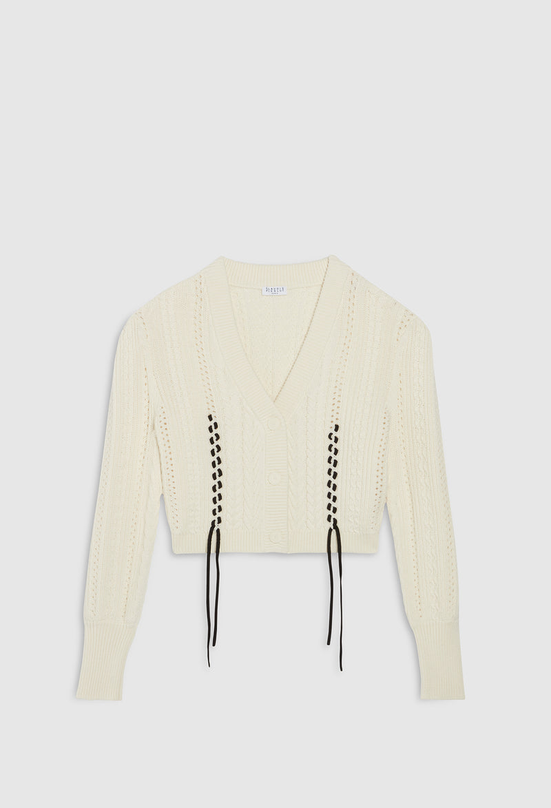 Claudie Pierlot - Maupassant Cardigan - Ecru