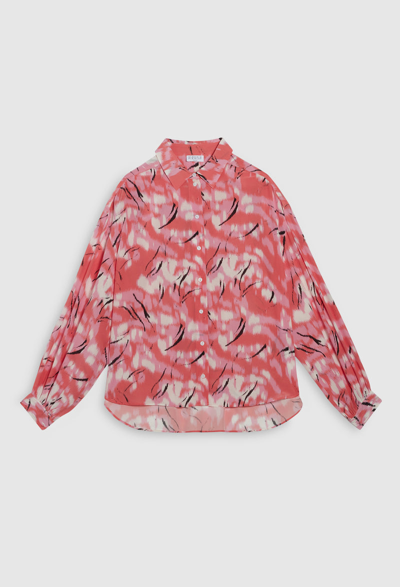 Claudie Pierlot - Caisa shirt - Print Fonce