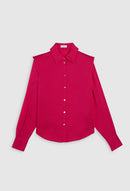 Claudie Pierlot - Blouse Cajou - Magenta