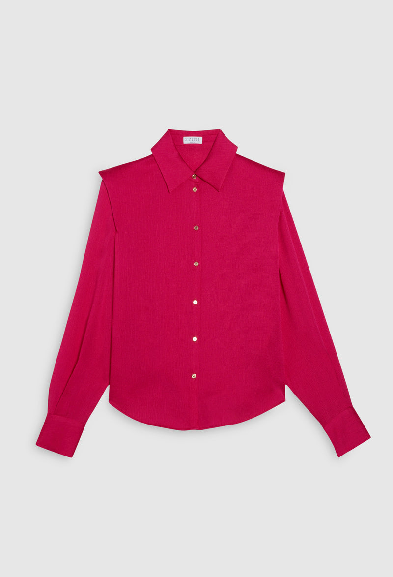 Claudie Pierlot - Blouse Cajou - Magenta