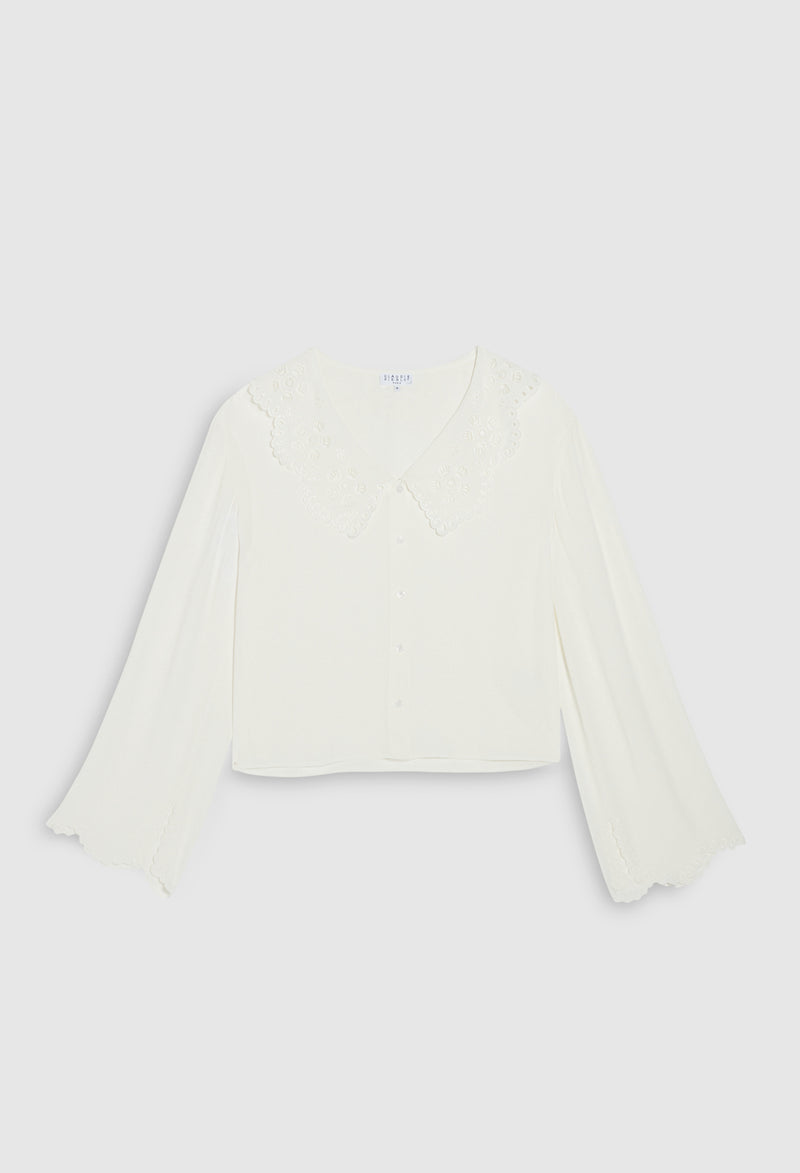 Claudie Pierlot - Caipi shirt - Ecru