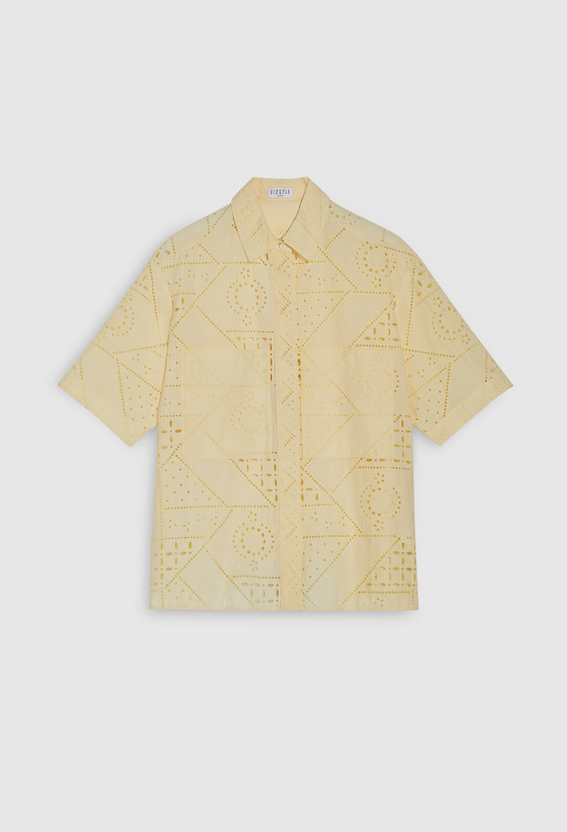 Claudie Pierlot - Camisa Champetre - Amarillo pálido