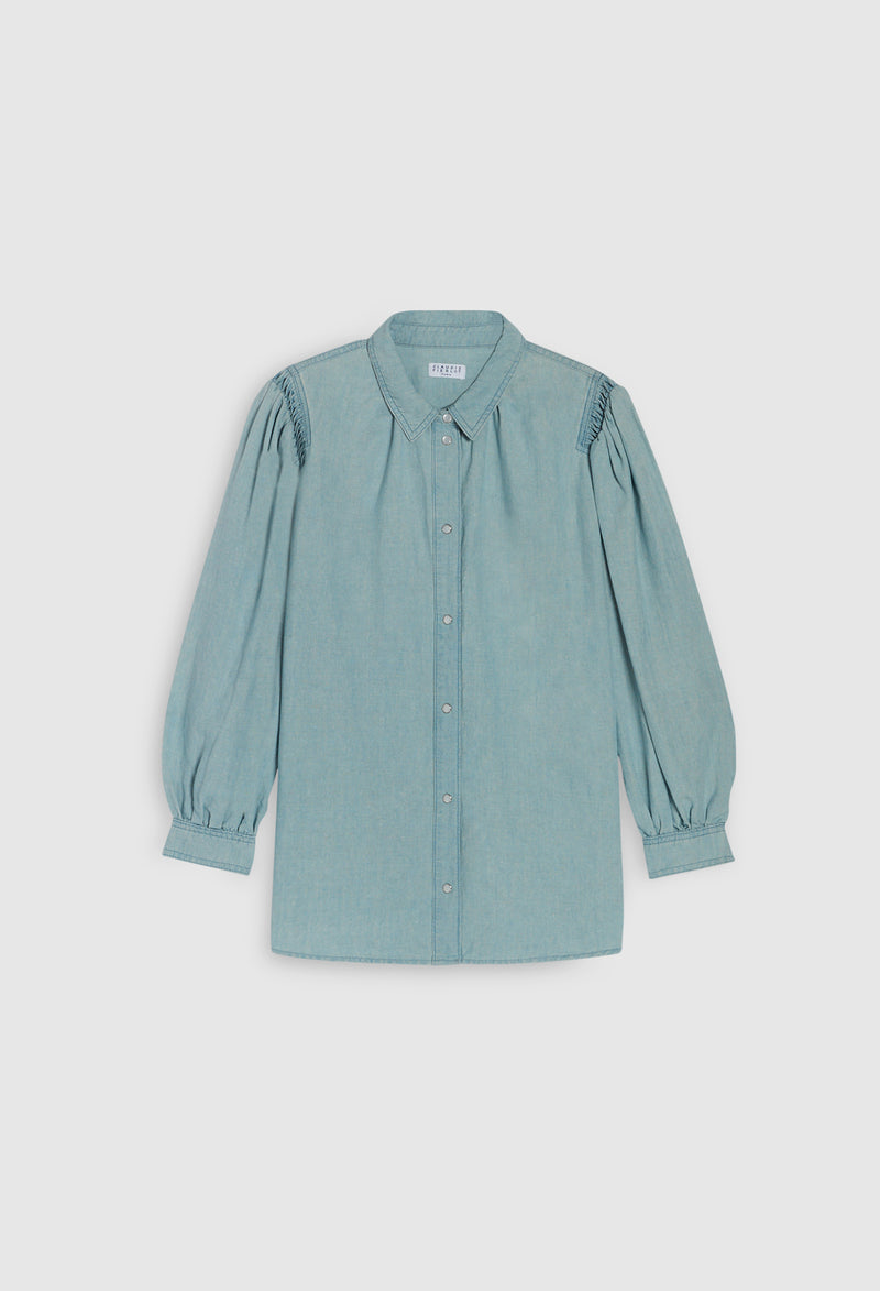 Claudie Pierlot - Chemise En Jean Chachou - Denim