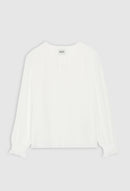 Claudie Pierlot - Blusa Bretzel Bis - Crudo