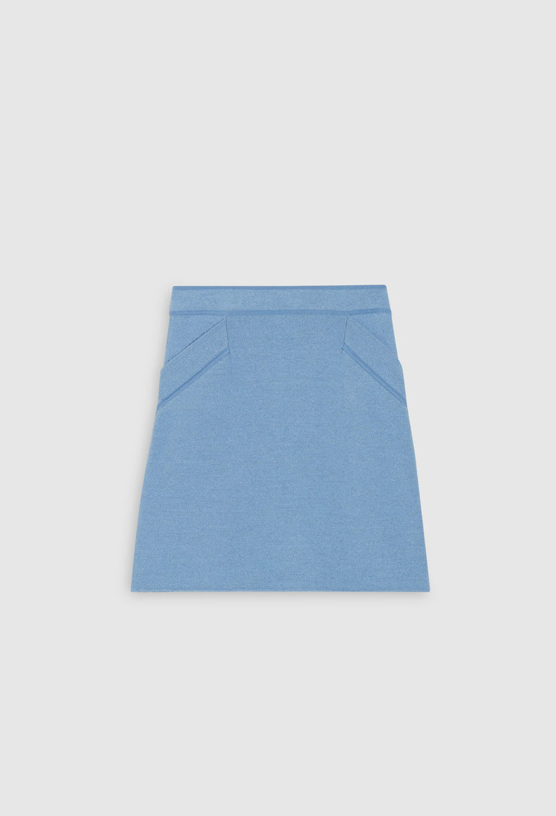 Claudie Pierlot - Mac Skirt - Blue