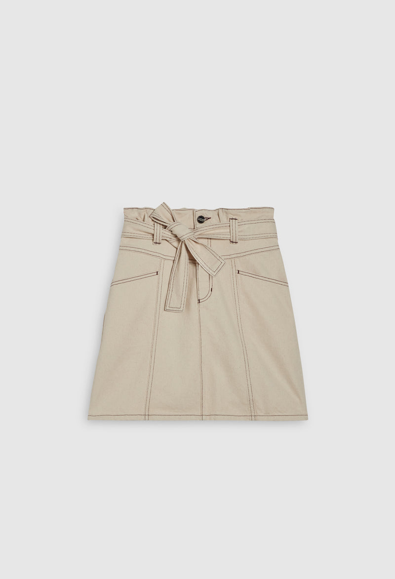 Claudie Pierlot - Siloh skirt - Ivory