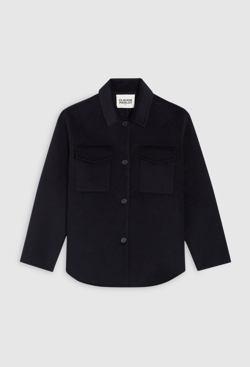 Claudie Pierlot - Gaya Wool Jacket - Navy