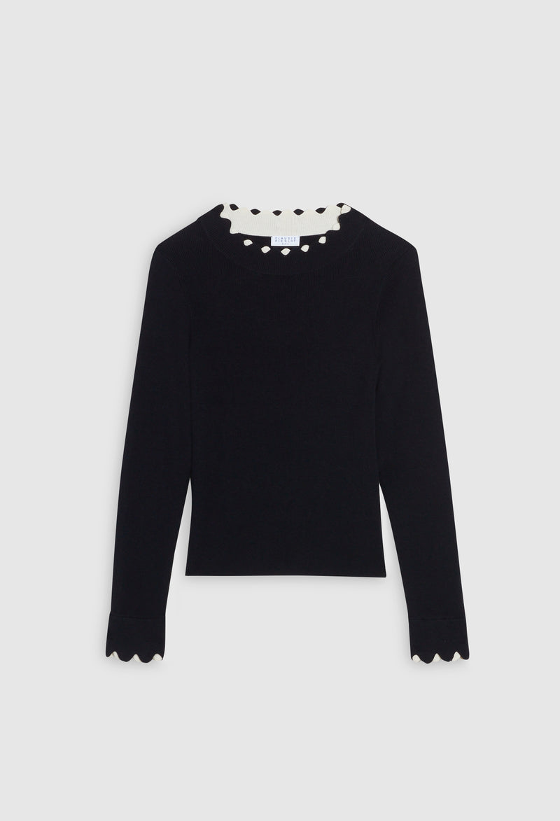 Claudie Pierlot - Mochi sweater - Navy