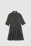 Claudie Pierlot - Randall Vestido Camisero - Negro