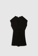 Claudie Pierlot - Vestido Raya - Negro