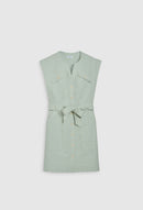 Claudie Pierlot - Vestido Reflexion - Almendra