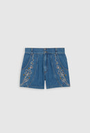 Claudie Pierlot - Ellio shorts - Denim