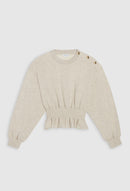 Claudie Pierlot - Sweatshirt Tomijy - Ecru