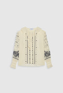 Claudie Pierlot - Bichetta blouse - Ivory