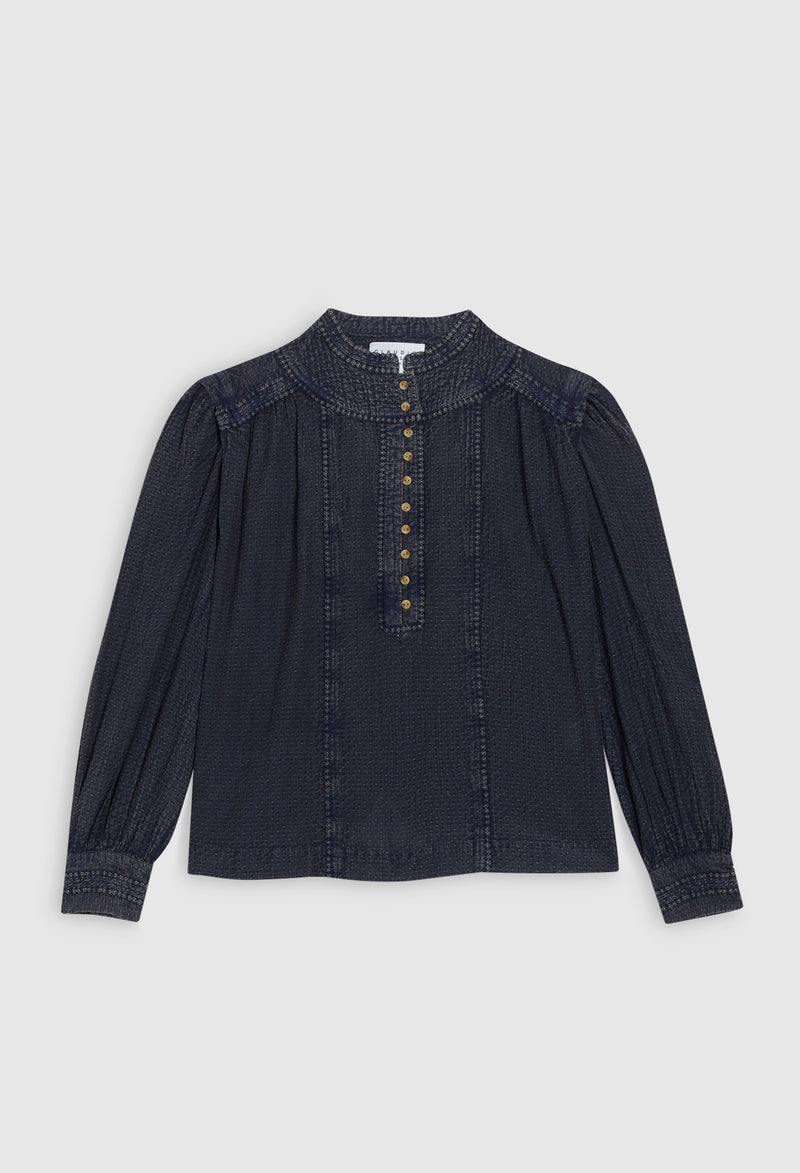 Claudie Pierlot - Brooke Bis blouse - Navy