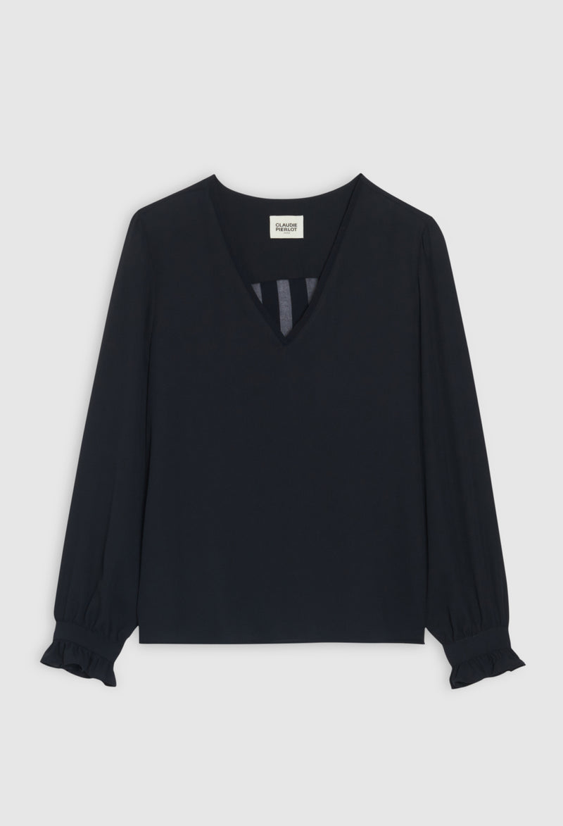 Claudie Pierlot - Pretzel Top - Marine