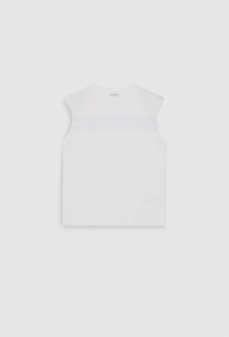 Claudie Pierlot - Teoul T-Shirt - Ecru