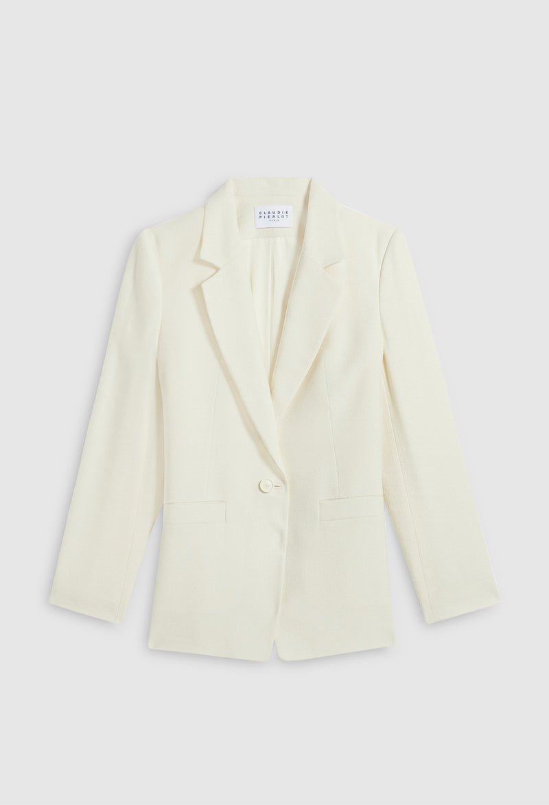 Claudie Pierlot - Blazer Vadrouille - Ecru