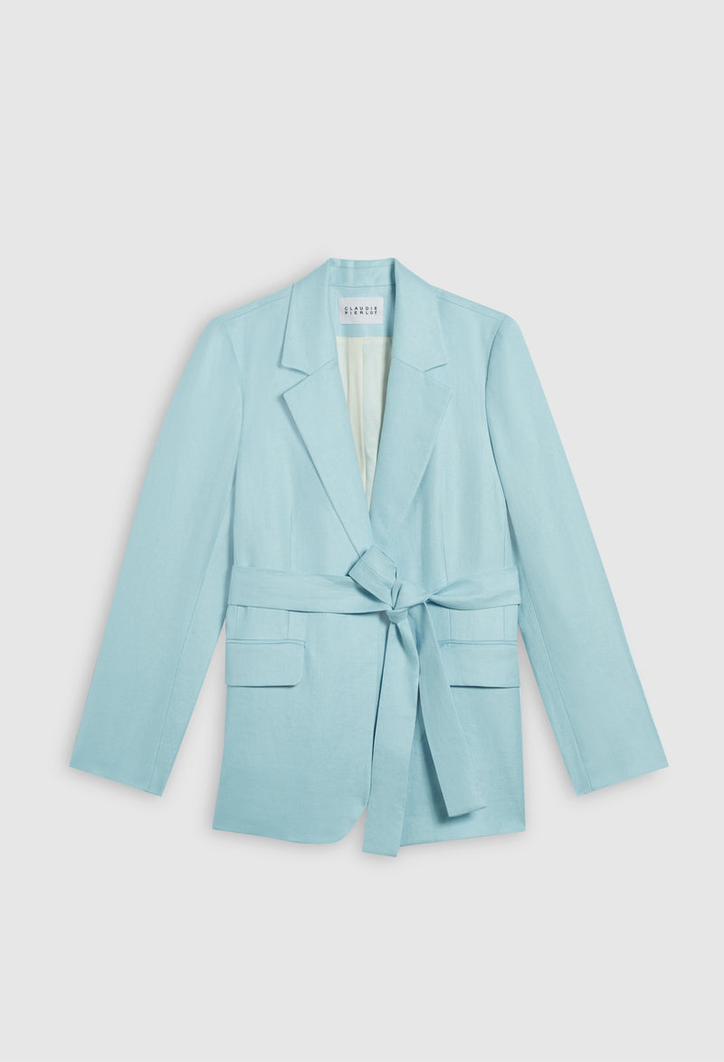 Claudie Pierlot - Veste Victorieuse - Sky Blue