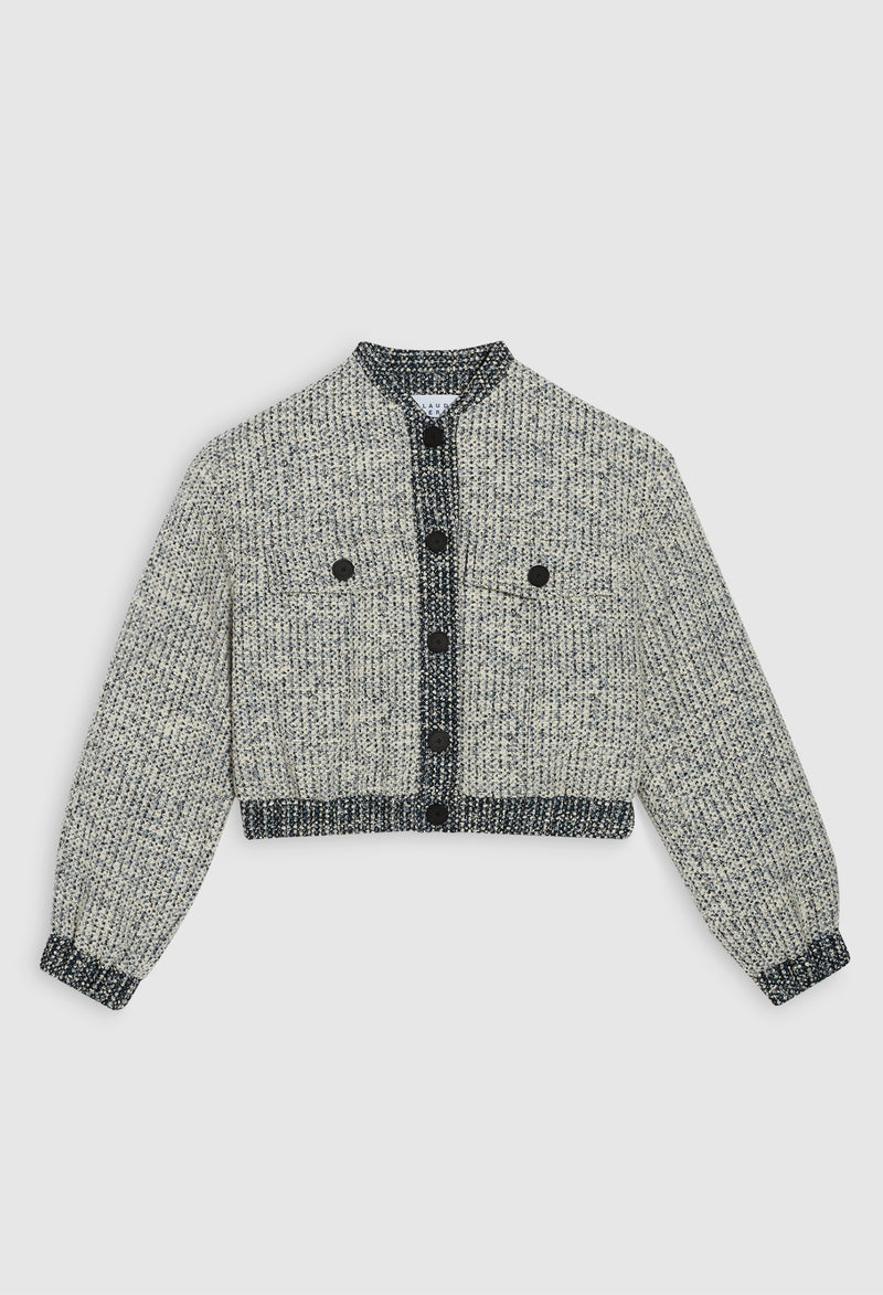 Claudie Pierlot - Tweed Volley Bomber - Two Tone