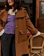 Manteau Ginou - Tabac