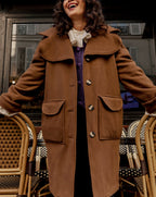 Manteau Ginou - Tabac