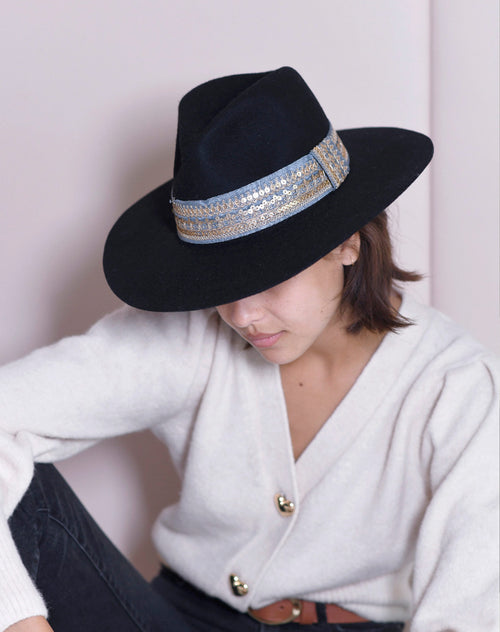 Chapeau Feutre Victor - Noir