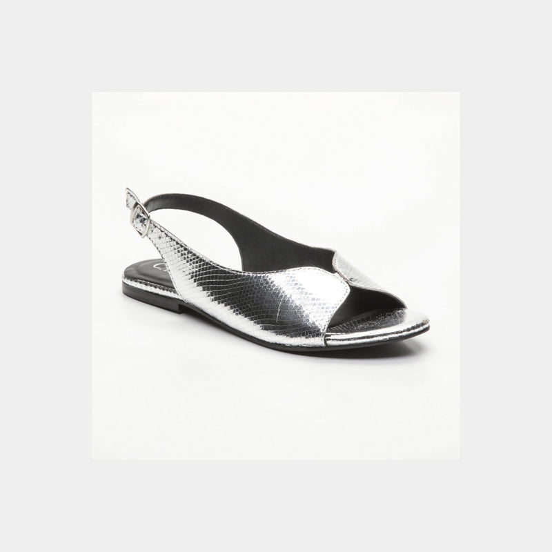 Calank - Sandales Tendances Ica - Silver Snake