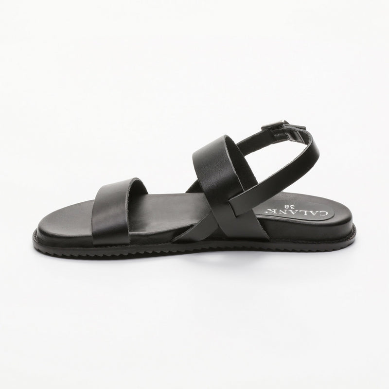 Calank - Sandales Tendances Lache - Black