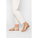 Calank - Sandales Entre-Doigts Mariona - Dark Gold