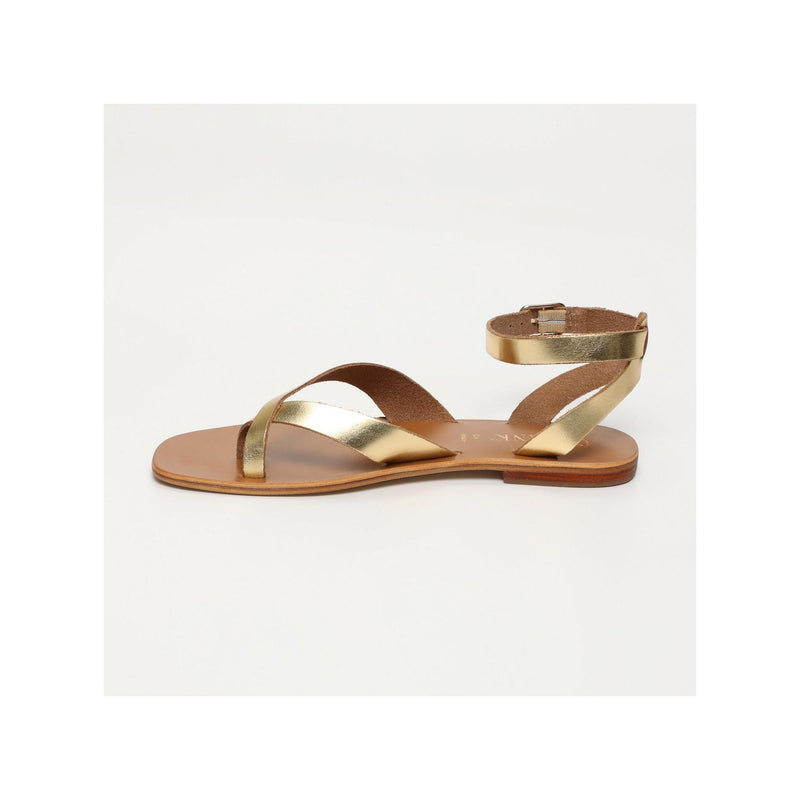 Calank - Sandalias Entre Dedos - Sophie - Dorado