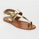 Calank - Sandales Tendances Gabriella - Dark Gold