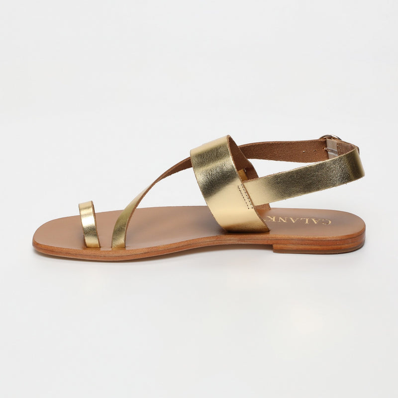 Calank - Sandales Tendances Gabriella - Dark Gold