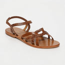 Calank - Sandales Essentielles Quinn - Tan / Tan Croco