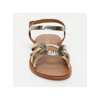 Sandalias Quinn Essential - Oro / Lt Gold Croco