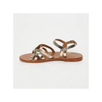 Sandalias Quinn Essential - Oro / Lt Gold Croco