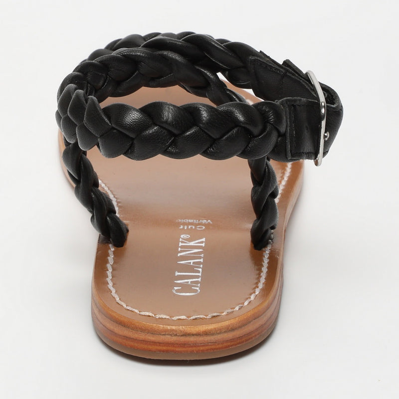 Calank - Sandales Bracelet Cheville Lani - Black