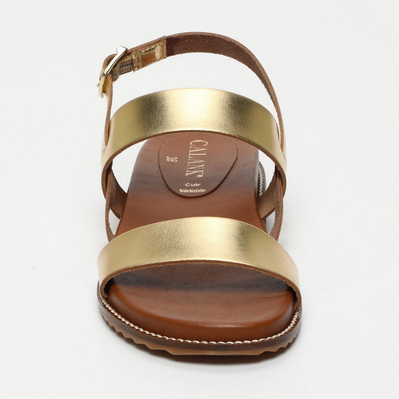 Calank - Sandales Lache - Doré
