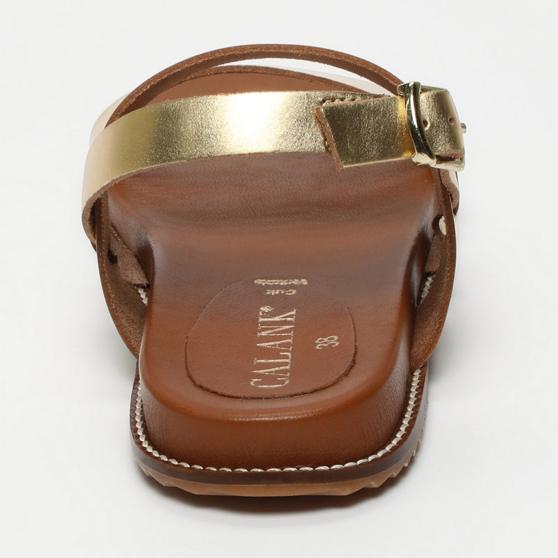 Calank - Sandales Lache - Doré