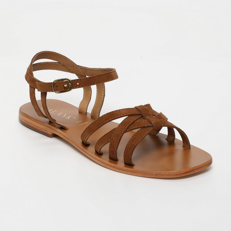 Calank - Sandales Essentielles Bhawana - Camel