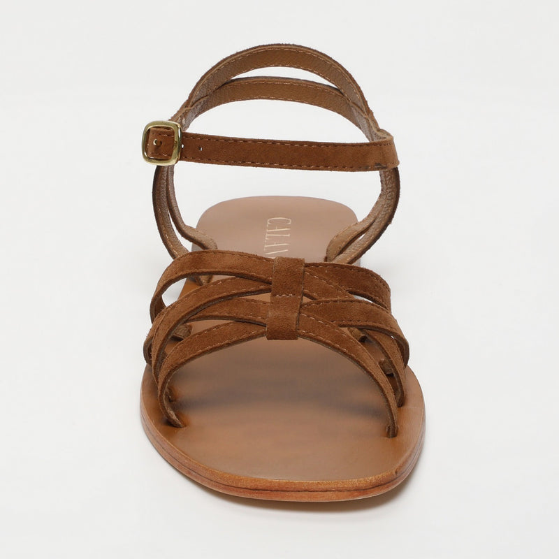 Calank - Sandales Essentielles Bhawana - Camel