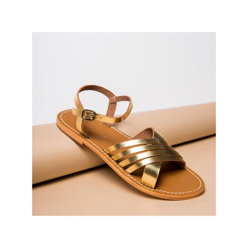 Calank - Sandales Aadarshini - Doré