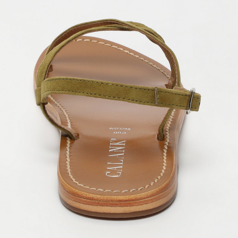 Calank - Sandales Essentielles Aadyasha - Olive