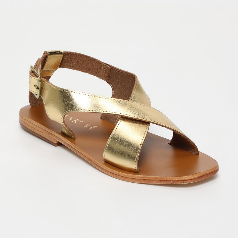 Calank - Sandales Essentielles Aaradhya - Dark Gold