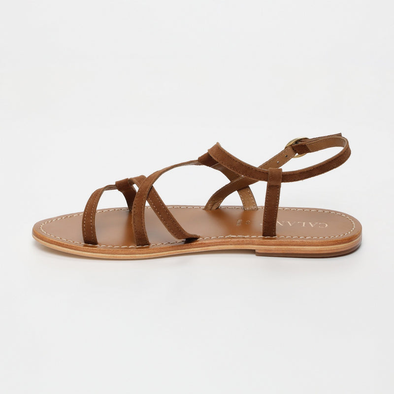 Calank - Sandales Essentielles Aaryanna - Camel