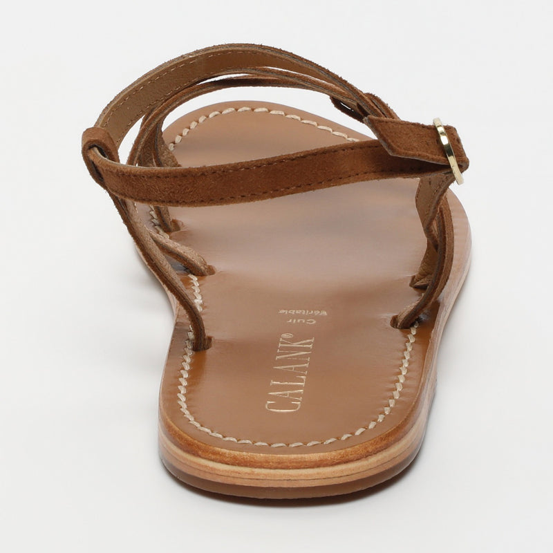 Calank - Sandales Essentielles Aaryanna - Camel