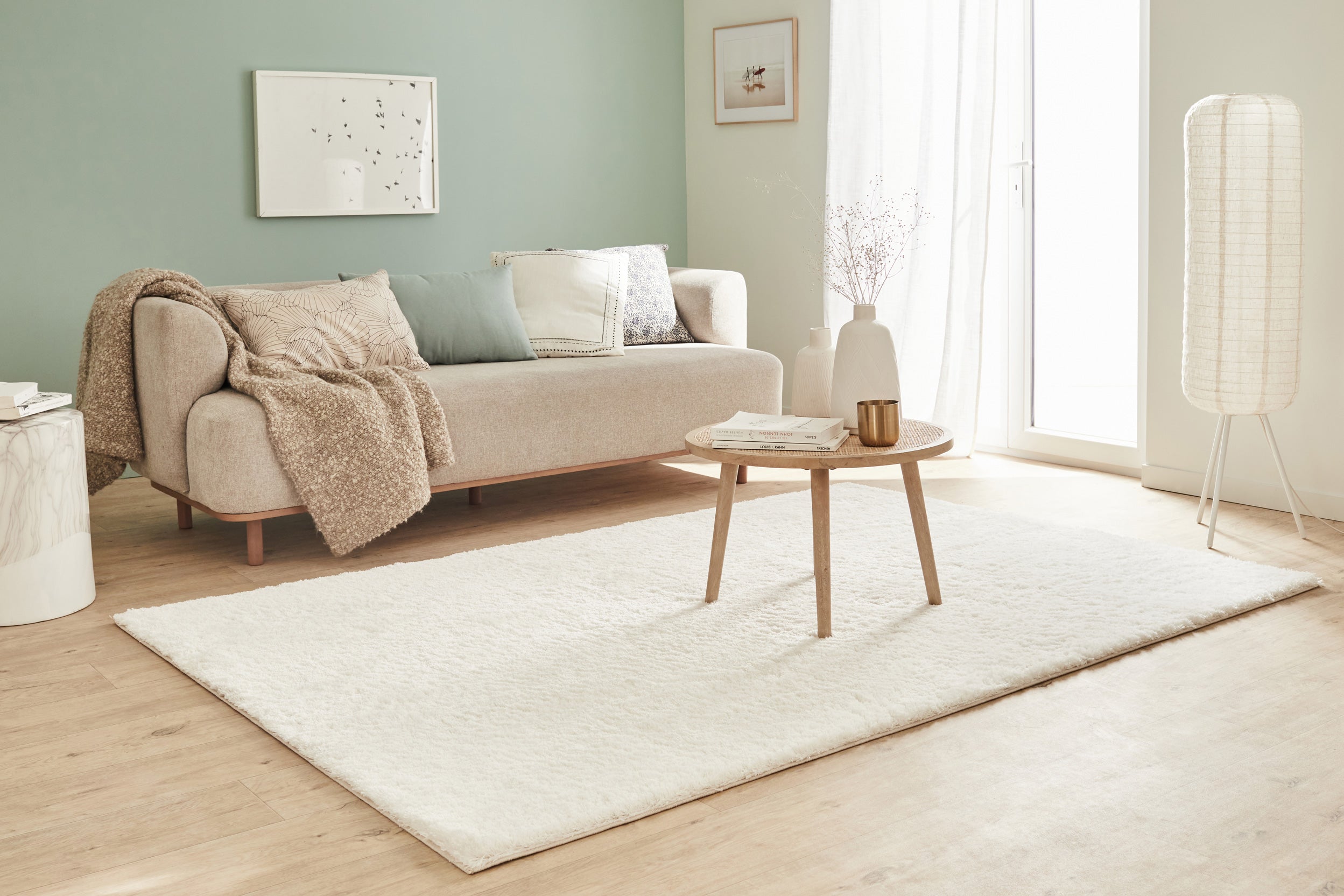 Cosy - Tapis D'Intérieur - Polyester - Blanc