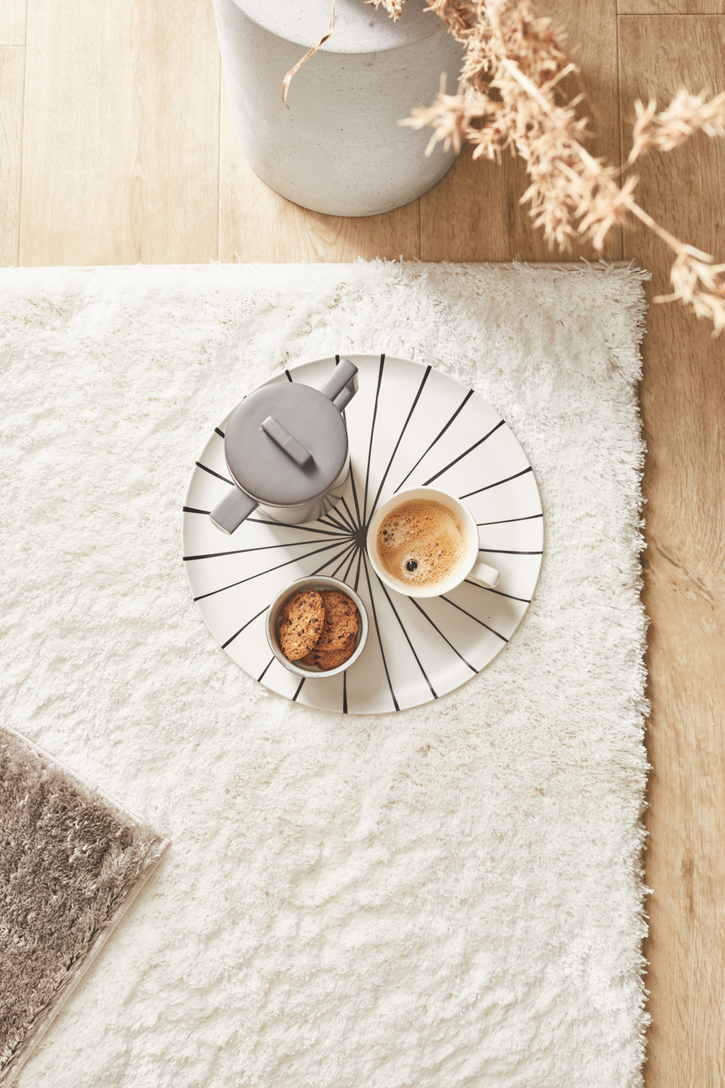 Cosy - Tapis D'Intérieur - Polyester - Blanc