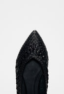 Claudie Pierlot - Ballerines Azteque - Noir