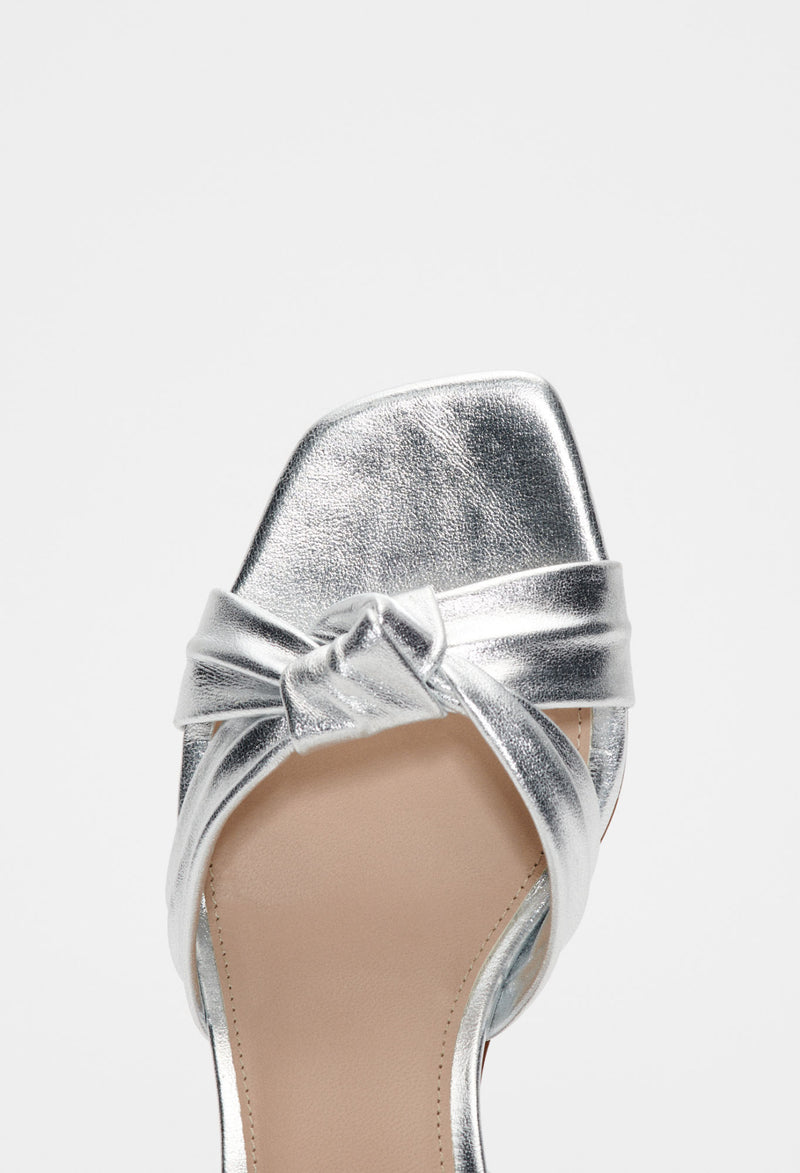 Claudie Pierlot - Avatar Sandals - Silver